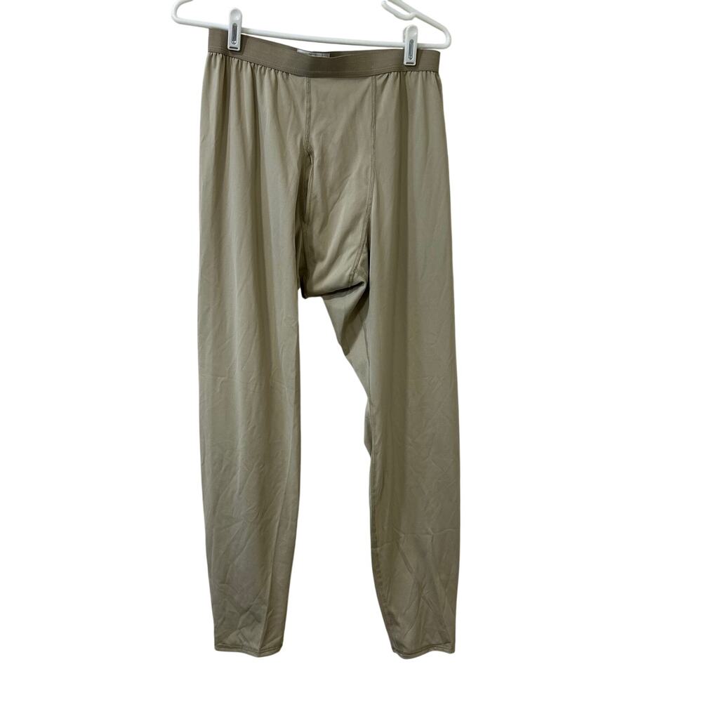 Gen III Polartec Men Sz Medium Regular Tan Cold Weather Lightweight Drawers Army